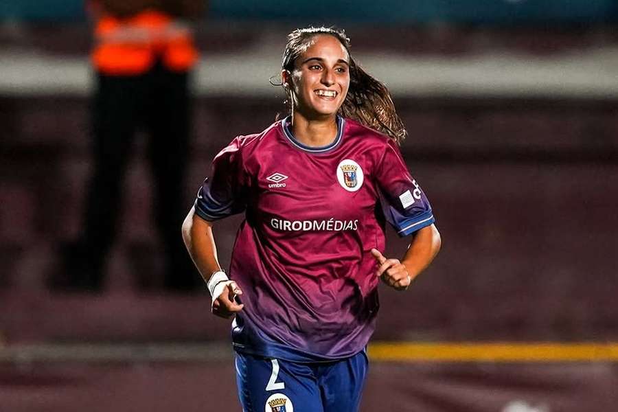 Bruna Ramos marcou um dos golos Bruna Ramos marcou um dos golos