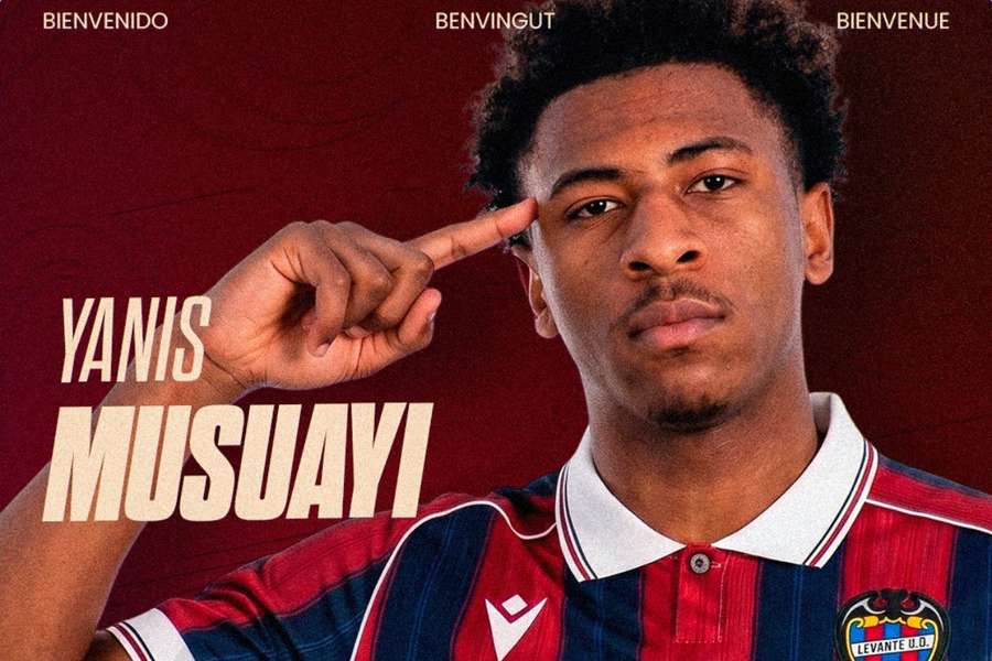 El Levante apuesta por Yanis Musuayi El Levante apuesta por Yanis Musuayi