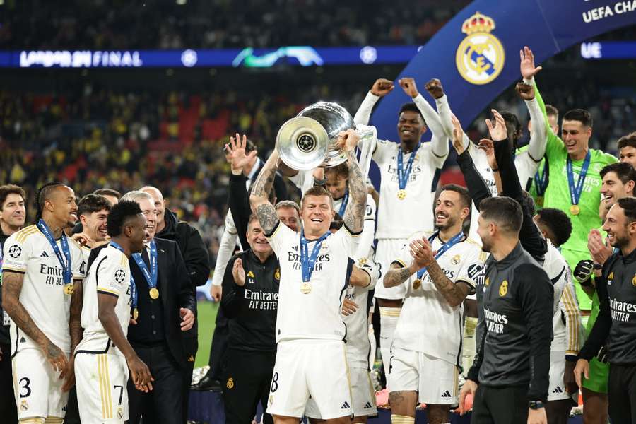 El Real Madrid recibe el apodo de 'Rey de Europa' por ser el que tiene más trofeos