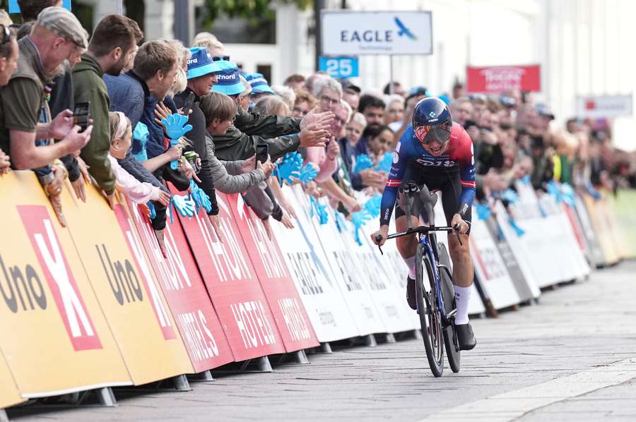 Cecilie Ludwig Uttrup (FDJ-Suez) under 4 etape af af etapecykelløbet for kvinder, Tour of Scandinavias fjerde etape - enkeltstart 