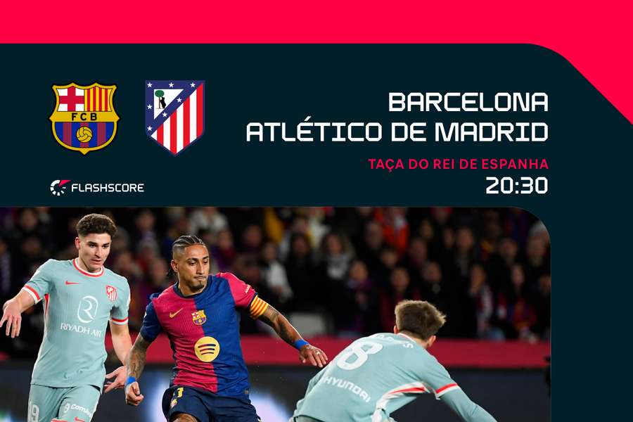 Barcelona mede forças contra o Atlético