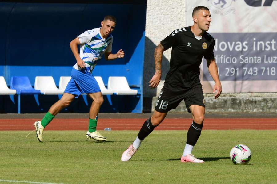 André Sousa marcou o golo do Nacional frente ao Machico