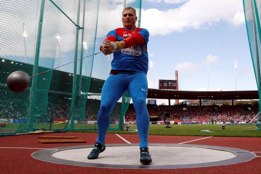 Russian hammer thrower Litvinov admits to doping in 2012