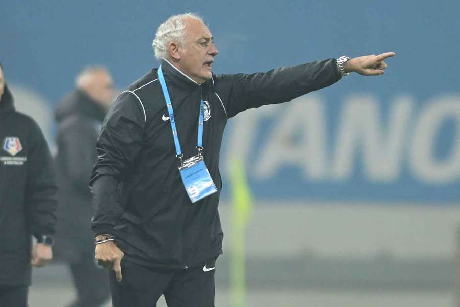 Andrea Mandorlini în mandatul anterior la CFR Cluj