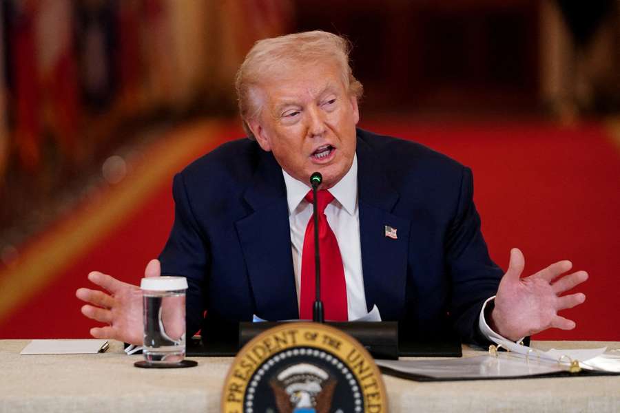 Donald Trump im Oval Office