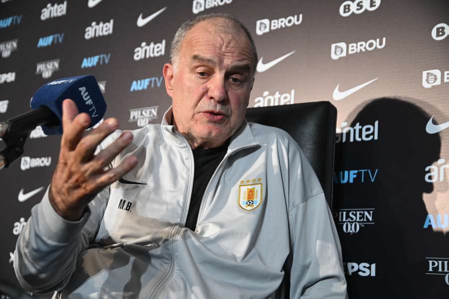 Marcelo Bielsa, técnico do Uruguai