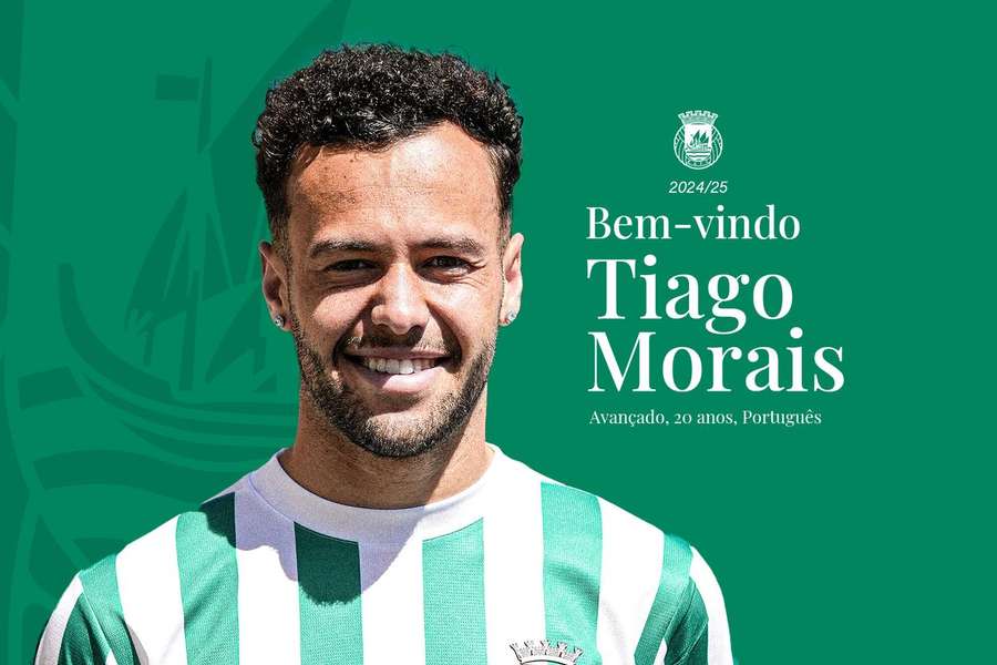 Tiago Morais apresentado em Vila do Conde