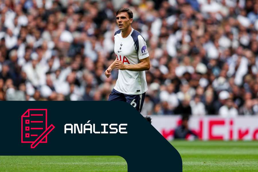 Palhinha em ação pelo Tottenham 