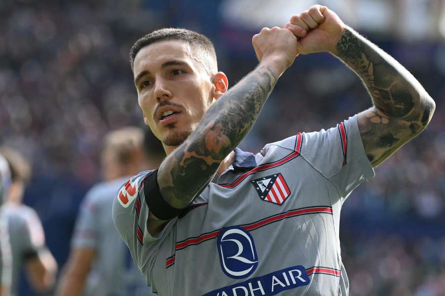 Alejandro Grimaldo dal vítězný gól Atlétika v zápase s Levante. Alejandro Grimaldo dal vítězný gól Atlétika v zápase s Levante.