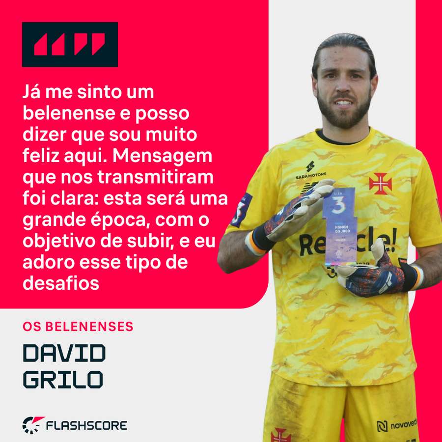 O sentimento de David Grilo