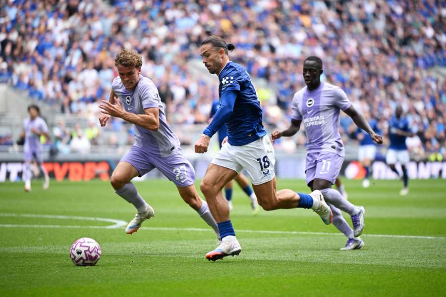 Grealish ha sido una pesadilla para los defensores en el inicio de la temporada
