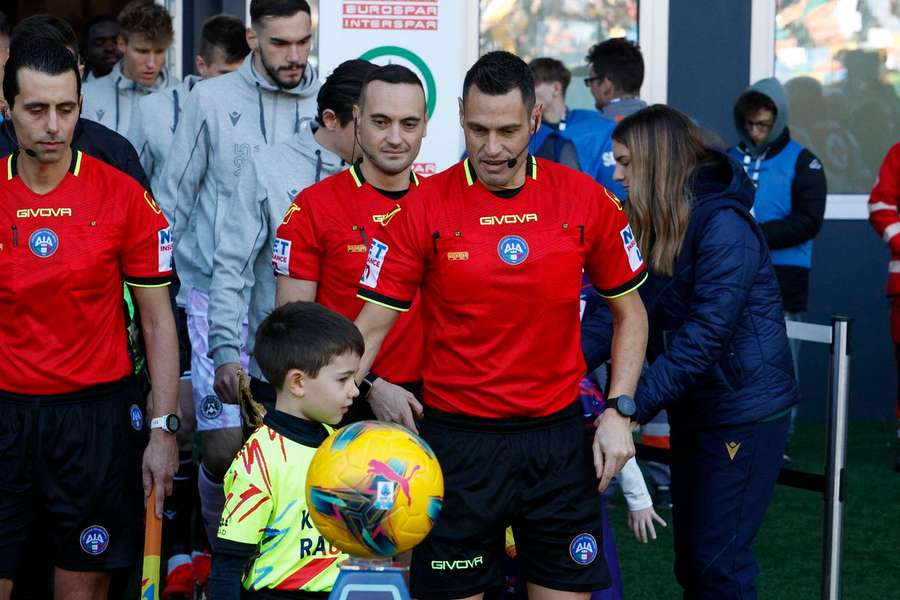 Maurizio Mariani em ação no campeonato italiano