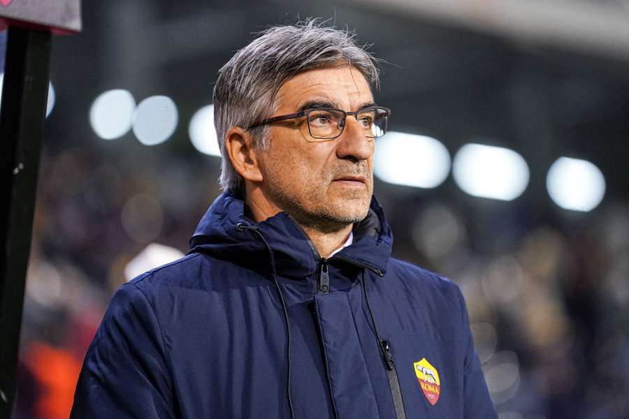 Ivan Juric in panchina durante Union St- Gilloise-Roma