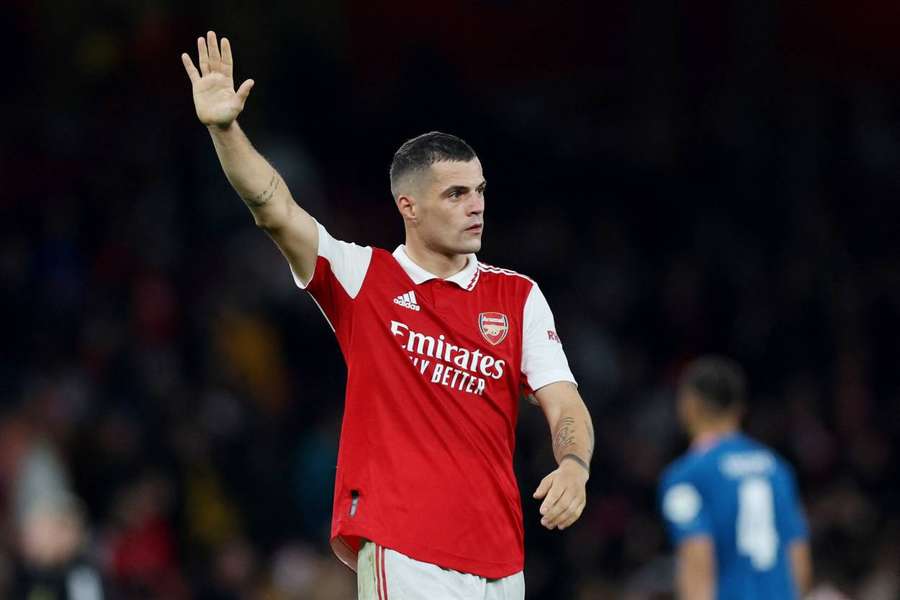 Arsenal's Xhaka says clash with fans left him in a 'dark place'