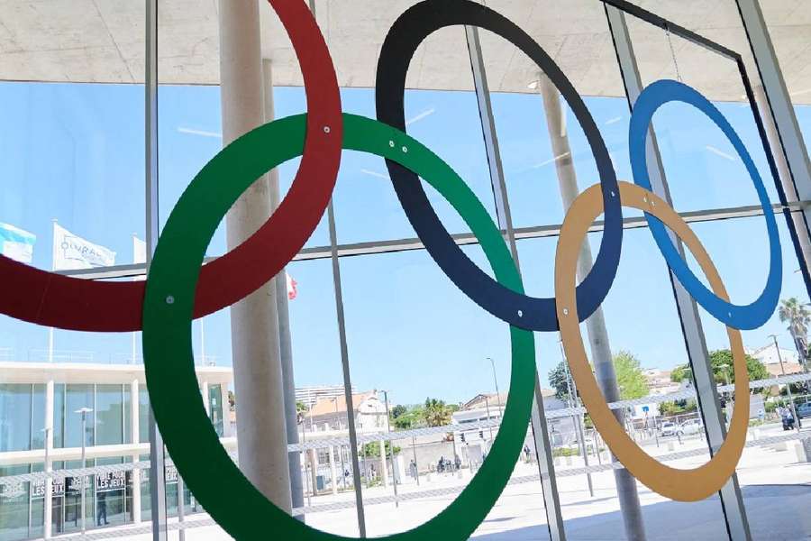 Les anneaux olympiques