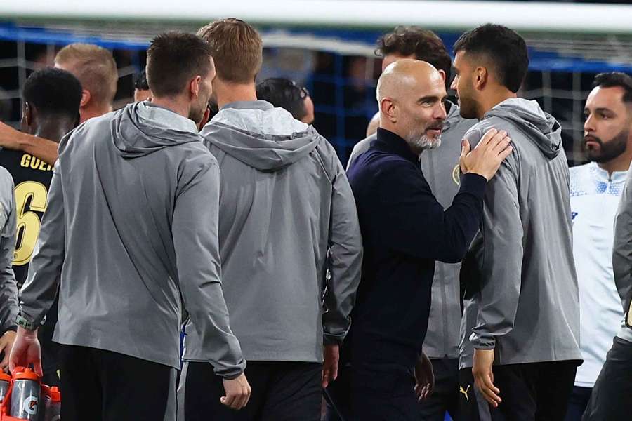 Maresca, treinador do Manchester City Maresca, treinador do Manchester City