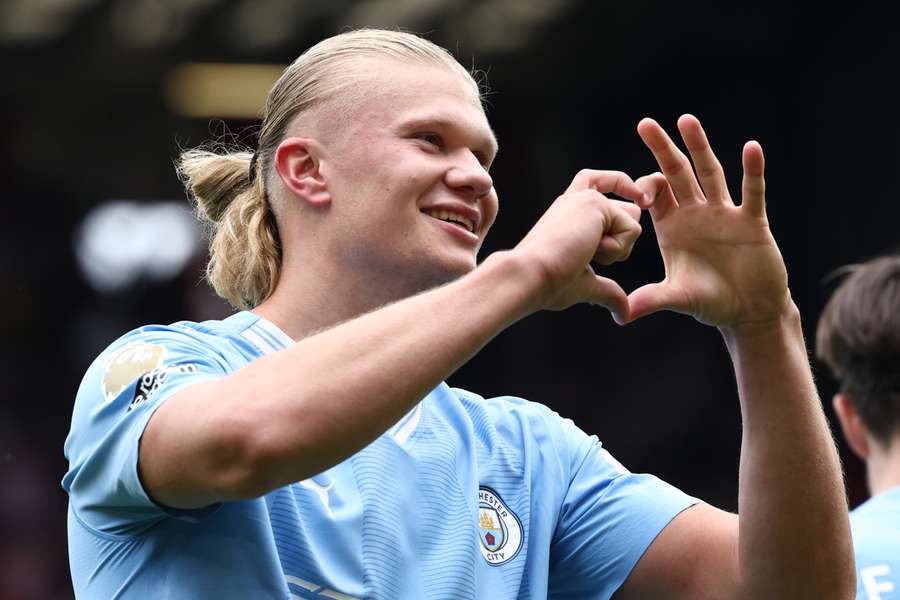 Erling Haaland a avut un succes imediat la Man City 