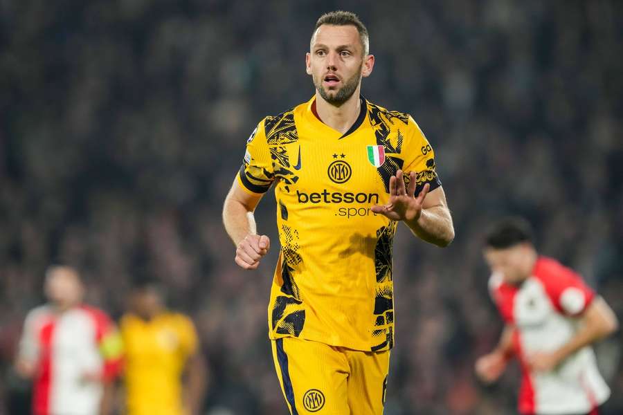 Inter Mailands Stefan de Vrij.