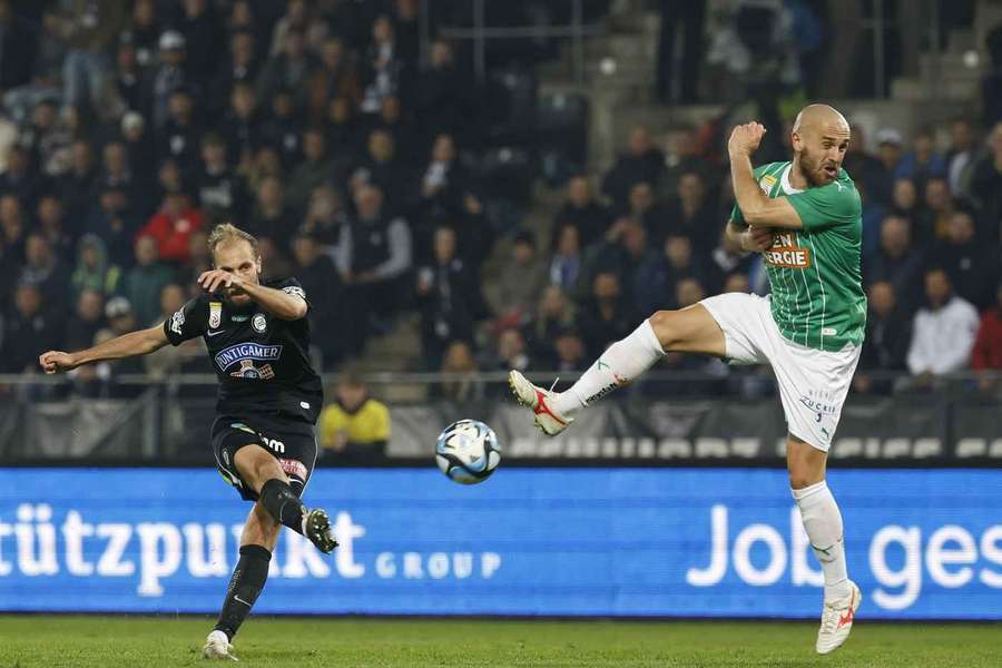 Wenn Rapid gegen Sturm spielt, geht es immer heiß her.