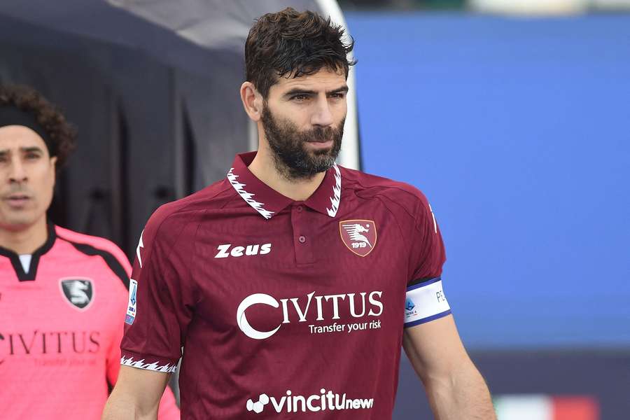 Federico Fazio, con la Salernitana Federico Fazio, con la Salernitana