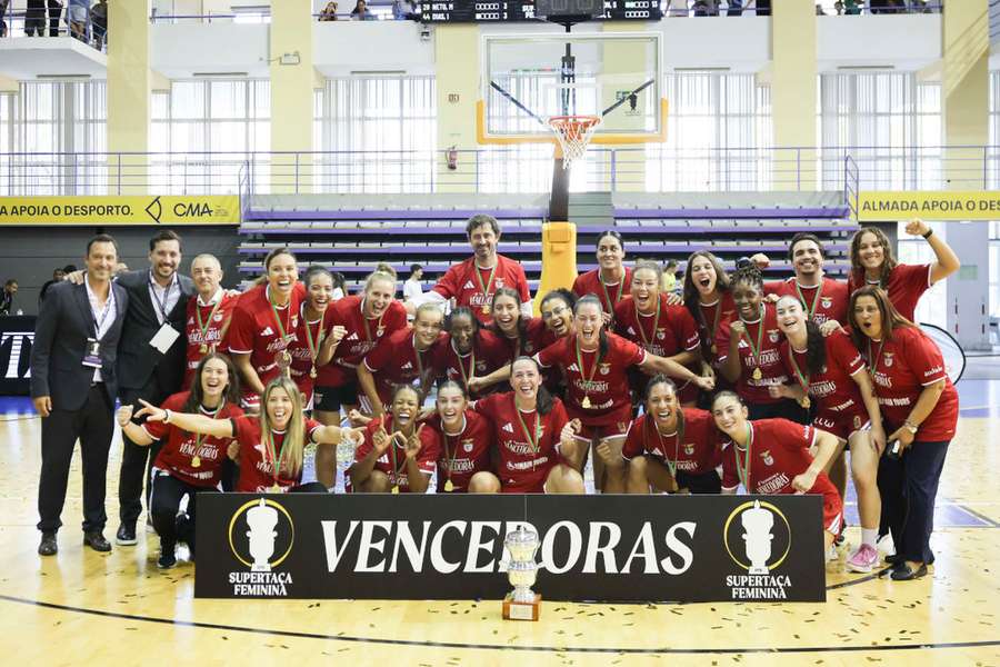 Benfica conquistou a Supertaça feminina de basquetebol Benfica conquistou a Supertaça feminina de basquetebol