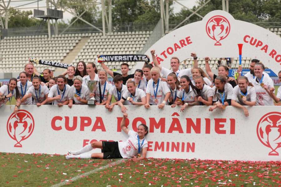 Olimpia Cluj, câștigătoarea ultimei ediții a Cupei României