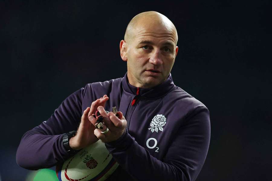 England head coach Steve Borthwick before the match