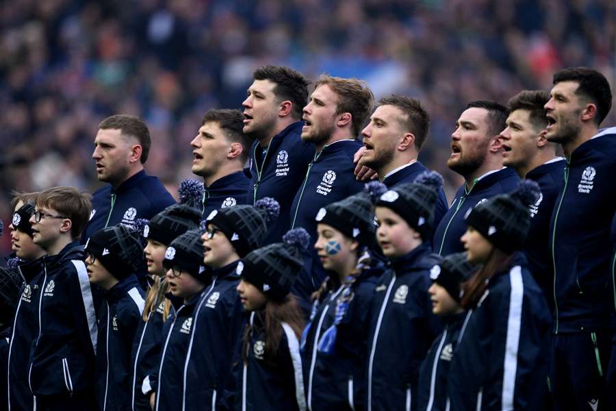 Les Écossais au Six Nations 2025.