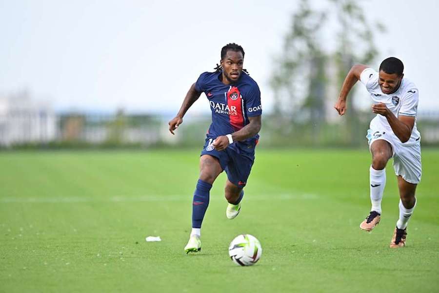 Renato Sanches em ação pelo PSG