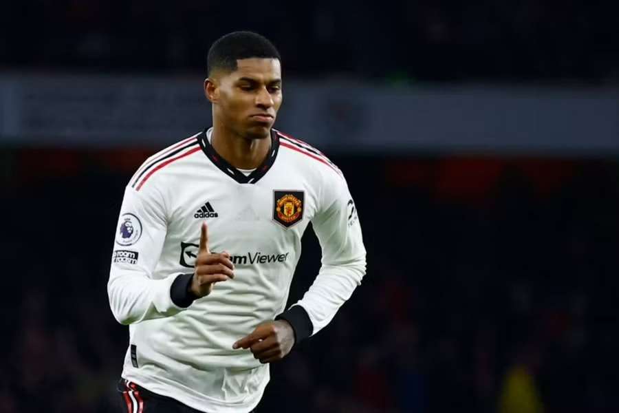 Marcus Rashford, delantero del United