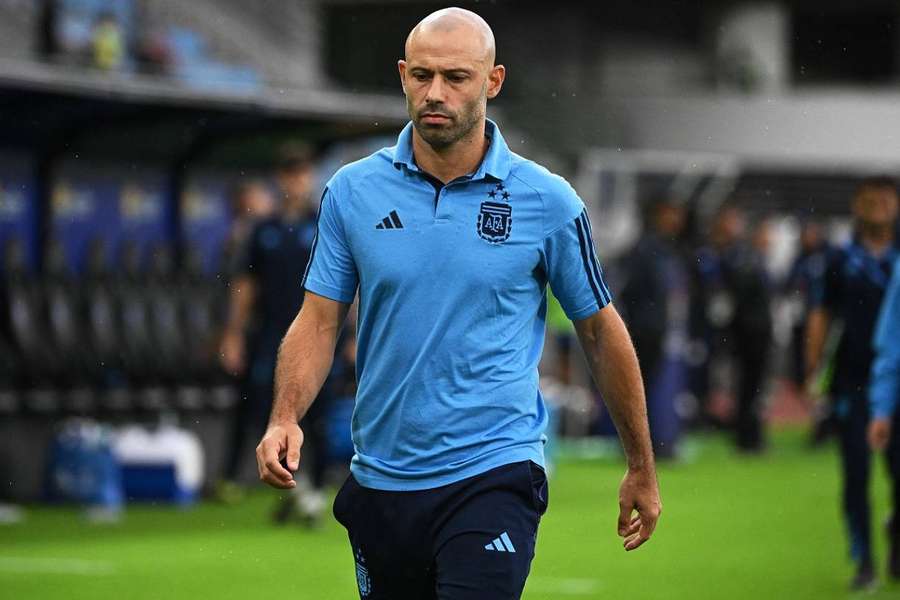 Javier Mascherano, técnico da Argentina Sub-23