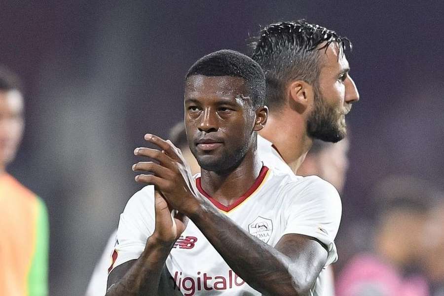 Gini Wijnaldum esteve emprestado na Roma durante a última temporada