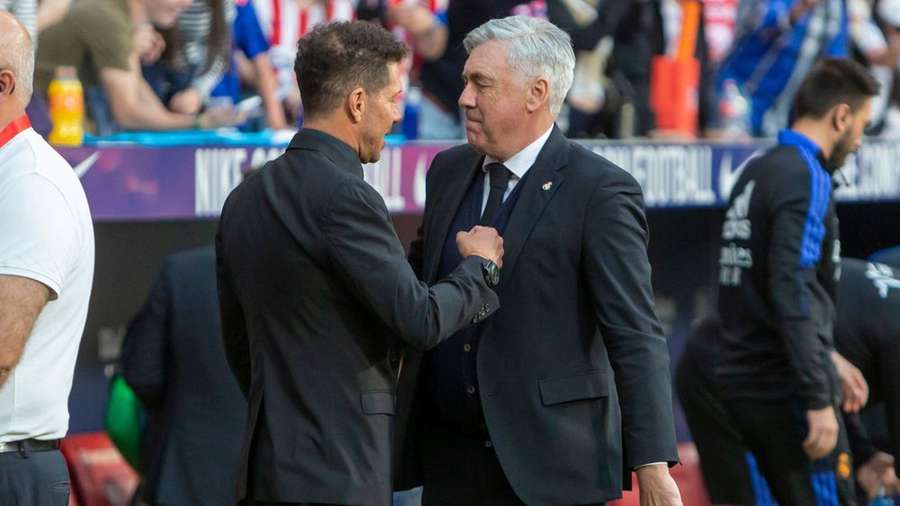 Simeone and Ancelotti