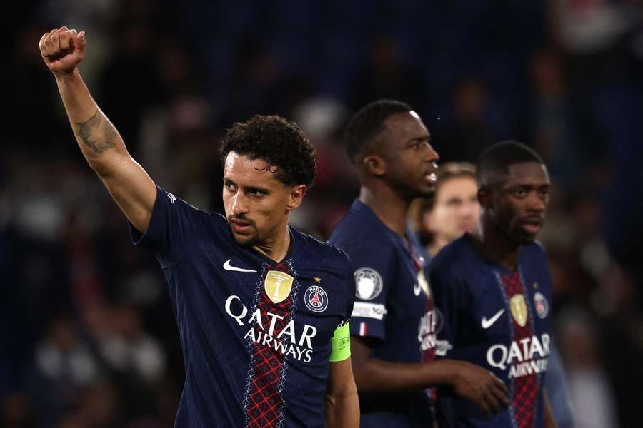 Marquinhos lamentou diminuição da vantagem do PSG