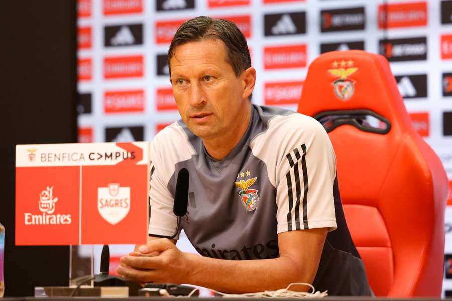 Roger Schmidt, treinador do Benfica