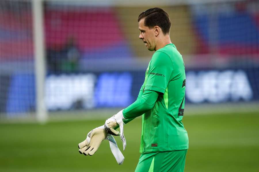 Wojciech Szczesny, guarda-redes do Barcelona Wojciech Szczesny, guarda-redes do Barcelona