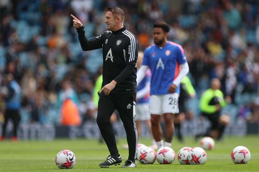 Robbie Keane fue entrenador por última vez en el Leeds United a las órdenes de Sam Allardyce 