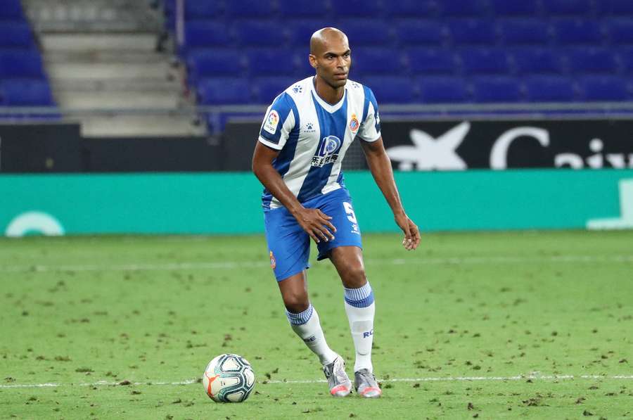 Naldo, en un partido con el Espanyol Naldo, en un partido con el Espanyol
