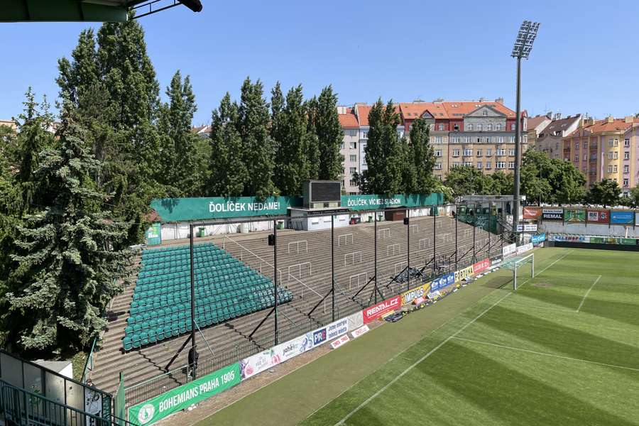 Fanoušci Bohemians vyhlíží nový stadion. 