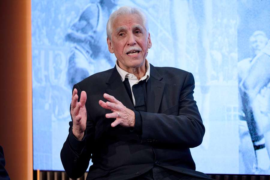 Walter Szczerbiak, durante el homenaje de la acb por su récord de anotación