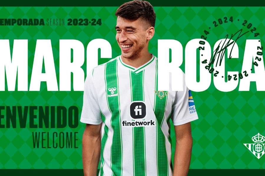 Marc Roca llega al Real Betis