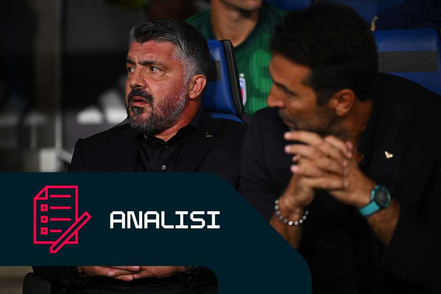 Gennaro Gattuso con Gigi Buffon, l'uomo che l'ha scelto