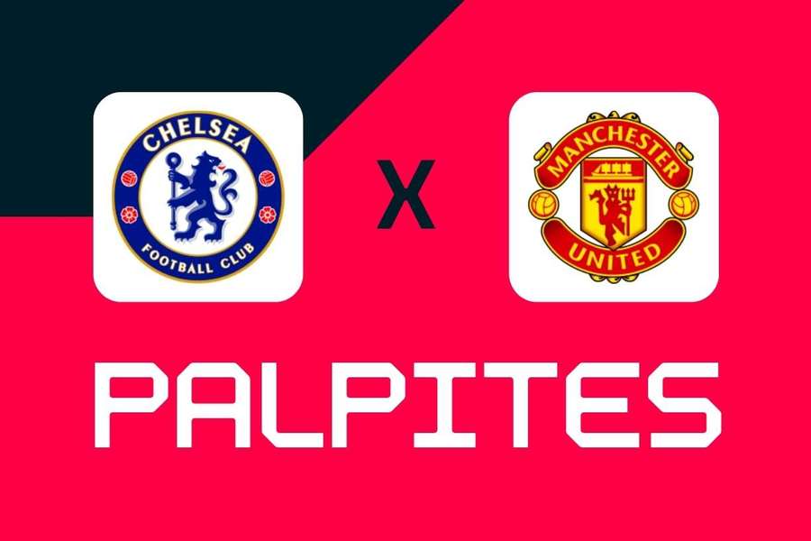 Chelsea é favorito nas casas de apostas contra o Manchester United