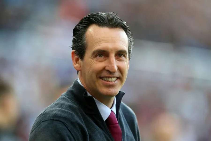 Unai Emery, treinador do Aston Villa