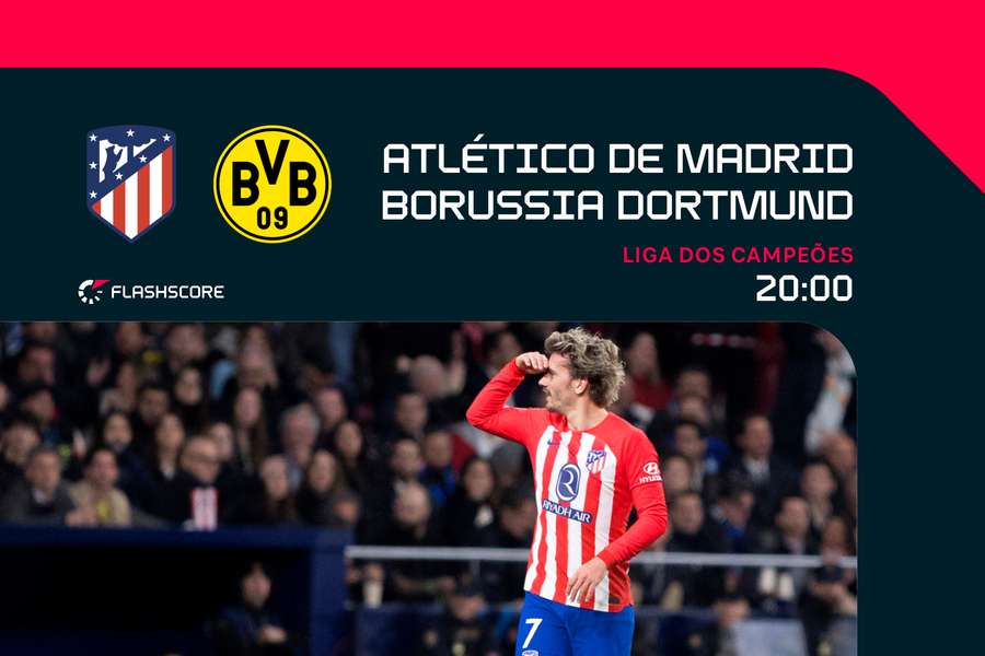 Griezmann espera mais uma ronda de jogos da Liga dos Campeões