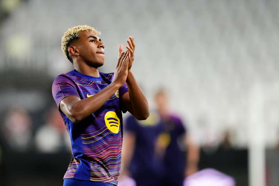 Lamine Yamal cette saison.