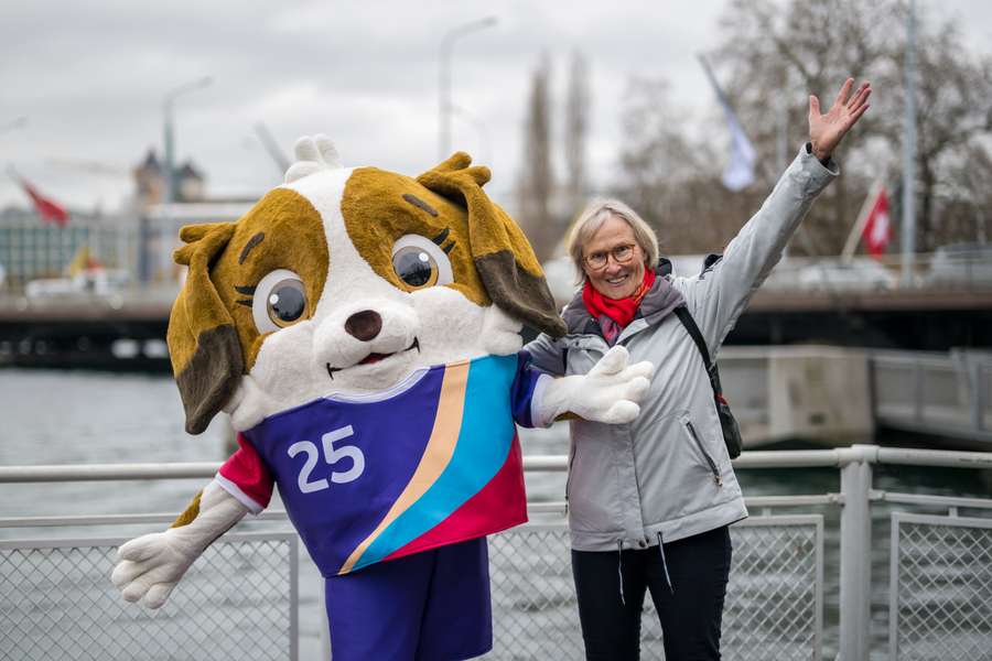 The UEFA Women's Euro mascot was unveiled, named Maddli.