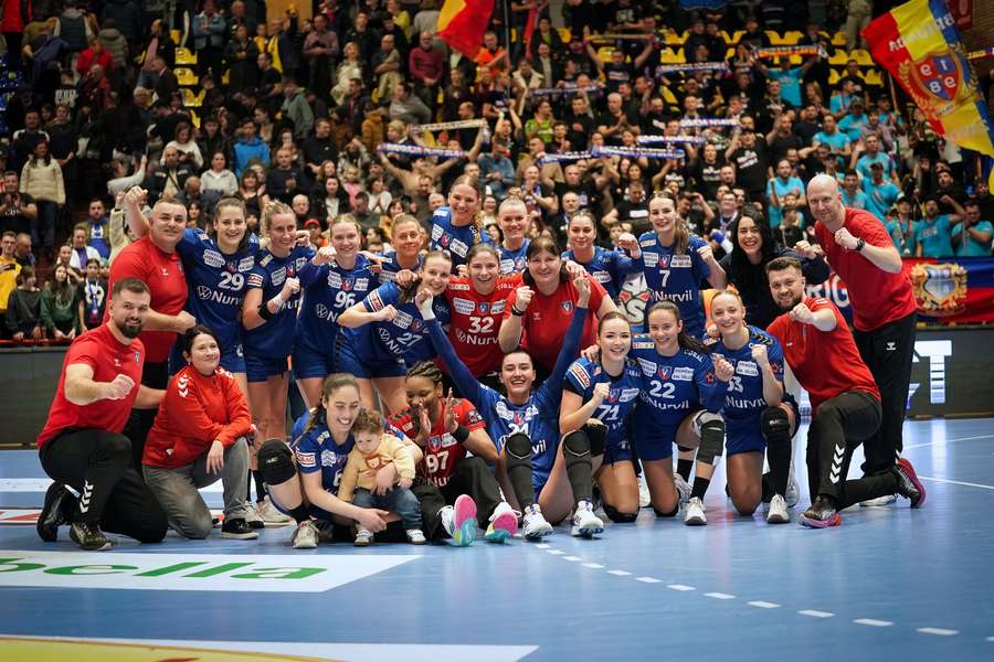 SCM Râmnicu Vâlcea s-a calificat în sferturile EHF European League 