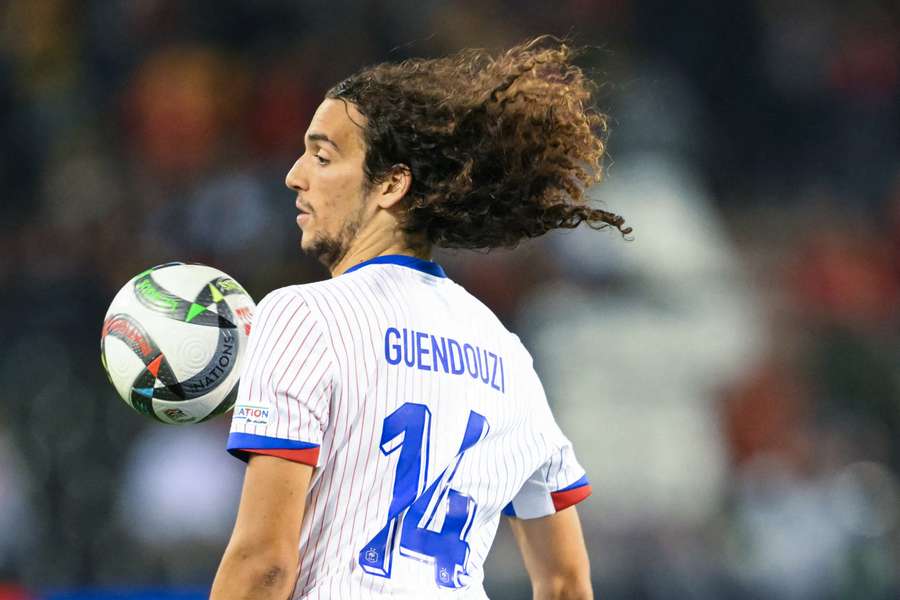 Guendouzi le mois dernier avec les Bleus.