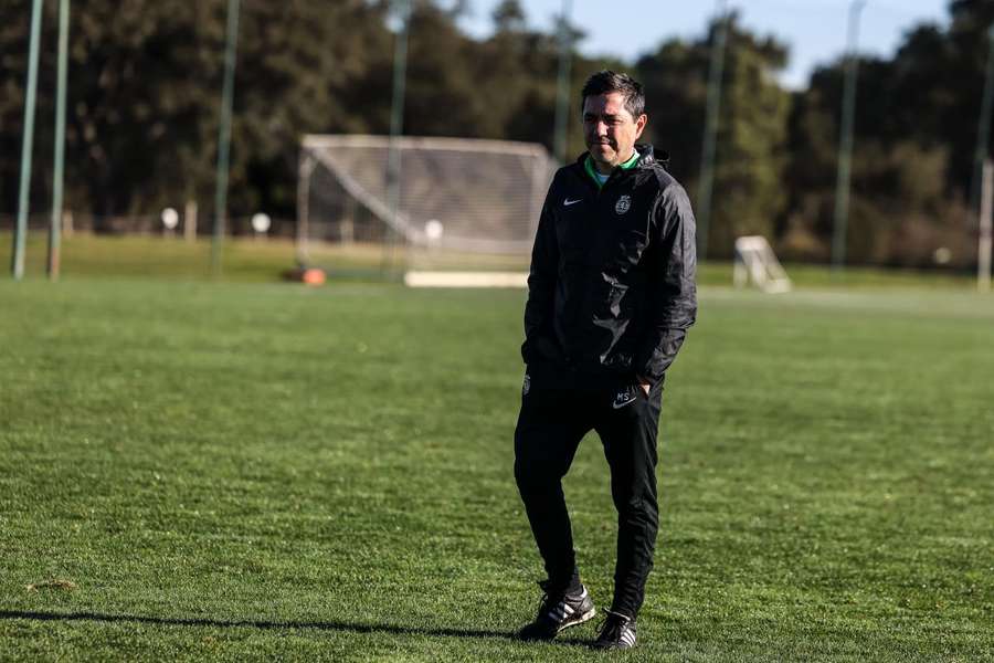 Micael Sequeira, treinador do Sporting